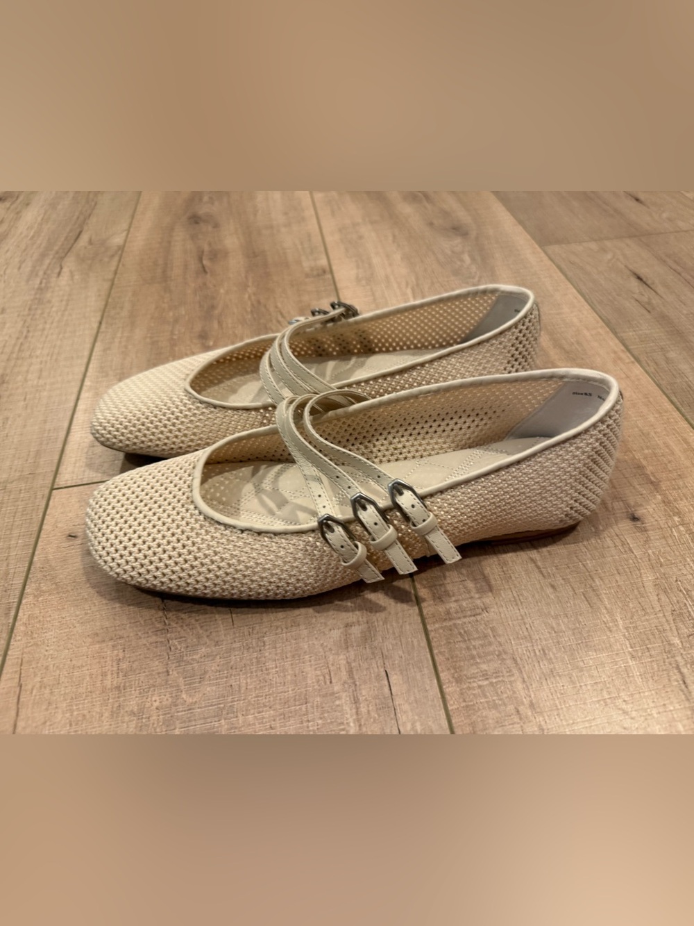 Dolce Vita Alisen Mesh Mary Jane Flat (natural), sz 8.5 - Picture 10 of 16